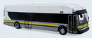 Iconic Replicas N 1600575 New Flyer Xcelsior Charge XN40 Transit Bus, Assembled, Painted, Unlettered (yellow stripe)