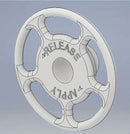 Cal-Scale HO 735 Loco Brake Wheel Kidney Bean, 20" Scale Diameter, Plastic (2)