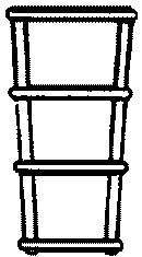Cal-Scale HO 418 Ladder, For Baldwin Shark