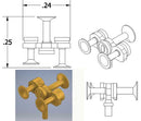 Cal-Scale HO 671 Nathan Air Horn, M3R1