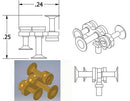 Cal-Scale HO 672 Nathan Air Horn, M3R2