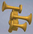 Cal-Scale HO 688 Nathan K3 Air Horn K3LAR2, Brass