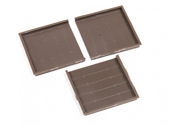 Micro Engineering HO 80-160 Warehouse Overhead-Style Doors Warehouse Overhead-Style (3-Pack)