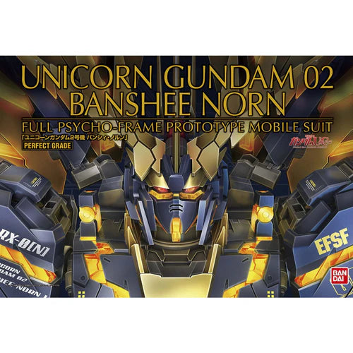 Bandai  2303444 Gundam Unicorn Banshee Norn 02 Perfect Grade 1:60 Scale Model Kit