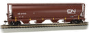 Bachmann Silver Series HO 19103 4-Bay Cylindrical Grain Hopper, Canadian National