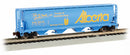 Bachmann N 19158 Cylindrical 4-Bay Grain Hopper, Alberta (Vermillion River)