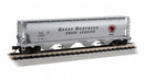 Bachmann N 19164 Cylindrical 4-Bay Grain Hopper, Great Northern