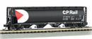 Bachmann N 19177 Cylindrical 4-Bay Grain Hopper, CP Rail