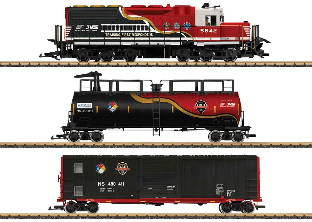 First responder train set online