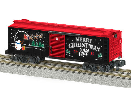 Lionel S 1919320 2019 Box Car, Christmas
