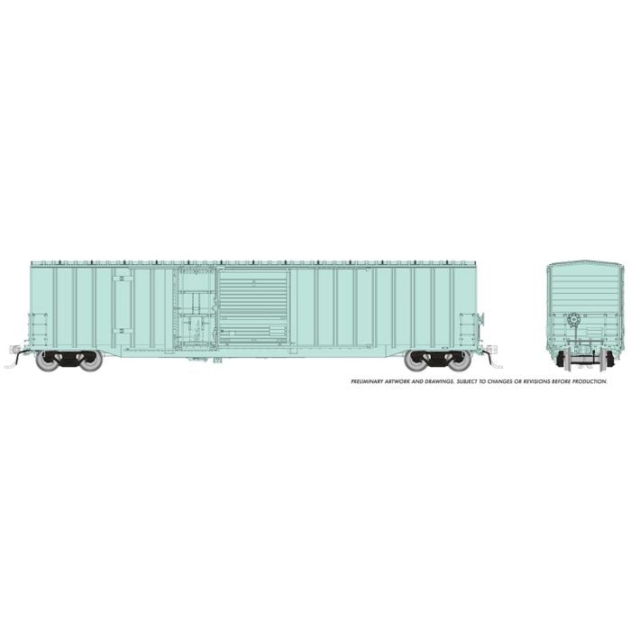 PREORDER Rapido HO 193099 Trenton Works 6348 Boxcar, Painted, Unlettered | 52.2