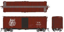 Rapido HO 181005 1937 AAR 40' Boxcar with Round Corner 6-Pack, New Haven Set