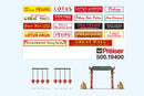 PREORDER Preiser HO 19400 Chinese Rstaurnt AccesSet