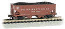 Bachmann N 19558 USRA 55-Ton Outside-Braced 2-Bay Hopper, Pennsylvania Railroad