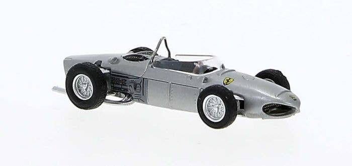 Brekina HO 22997 1961 Ferrari F 156, Assembled, Presentation Car (gray, Italian Lettering)