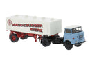 PREORDER Brekina HO 71216 1965 IFA W 50 Tractor with Beer Tank Trailer, Magdeburger | 40.49