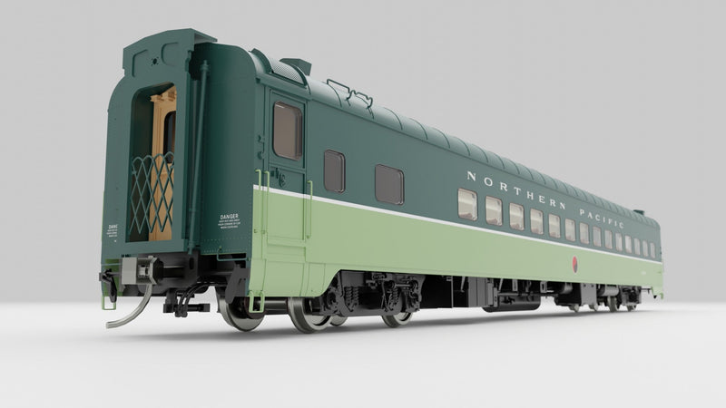 PREORDER Rapido 197004 HO Northern Pacific pullman Plan 7509 Day-Nite Coach - Ready to Run -- Northern Pacific
