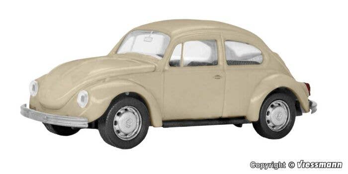 Kibri HO 21230 1970-1972 Volkswagen Beetle Type 11, Assembled, Beige
