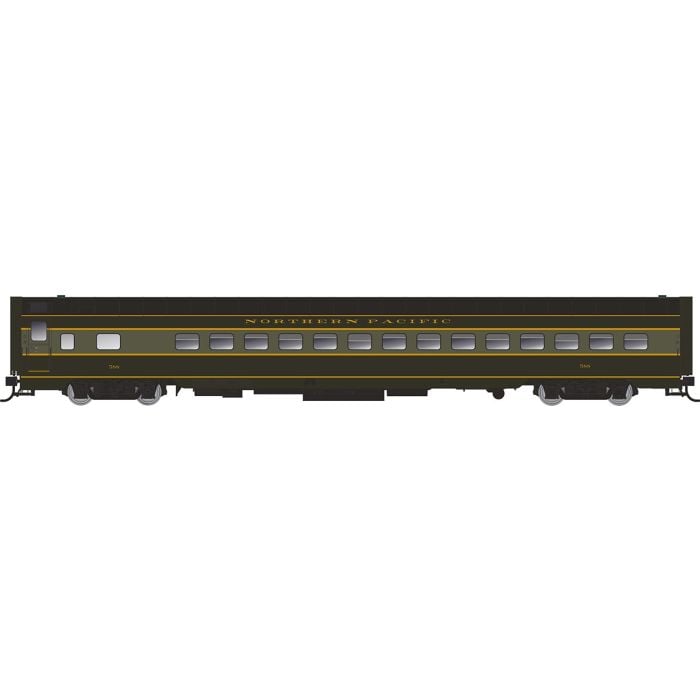 PREORDER Rapido HO 197003 Northern Pacific pullman Plan 7509 Day-Nite Coach, Northern Pacific