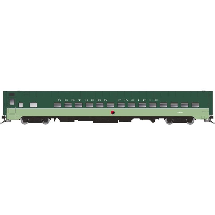 PREORDER Rapido HO 197008 Northern Pacific pullman Plan 7509 Day-Nite Coach, Northern Pacific