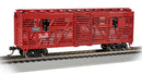 Bachmann HO 19712 Animated Stock Car with Cattle, Frisco