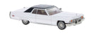 PREORDER Brekina HO 18129 1972 Cadillac Coupe de Ville, White | 26.99