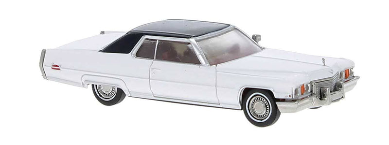 PREORDER Brekina HO 18129 1972 Cadillac Coupe de Ville, White | 26.99