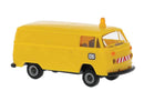 PREORDER Brekina HO 33554 1973-1979 Volkswagen Kasten T2 Cargo Van, German Federal Railroad DB