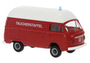 PREORDER Brekina HO 33557 1973-1979 Volkswagen Kasten T2 Cargo Van, Brandweer Schiphol