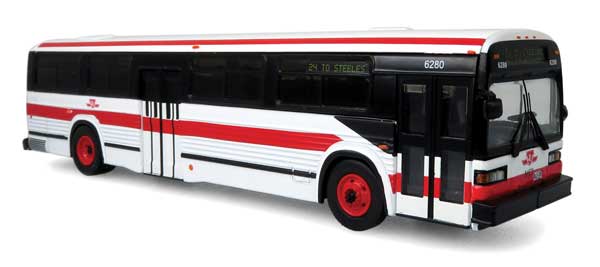 Iconic Replicas HO 87-0392 MCI Classic Transit Bus, Toronto Transit Commission TTC