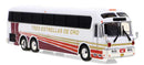 Iconic Replicas HO 87-0471 1986 Eagle Model 10 Bus, Tres Estrellas de Oro