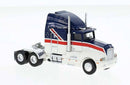 Brekina HO 85936 1984 Kenworth T600 Sleeper-Cab Tractor Only, Assembled, Australia Flag Motif (white, red, blue)