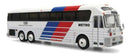 Iconic Replicas HO 870358 1986 Eagle Model 10 Bus, Assembled, Houston Metropolitan