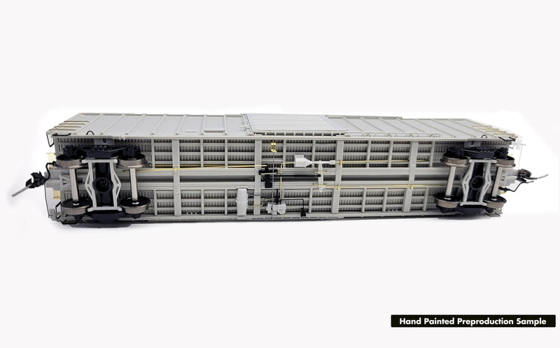 PREORDER Rapido 198003A HO Pacific Car & Foundry 5241 Cubic Foot 50' Boxcar - Ready to Run -- Guilford B&M (white, black, orange)
