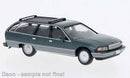 Brekina HO PCX870454 1991 Chevrolet Caprice Station Wagon, Assembled, Metallic Green, Gray