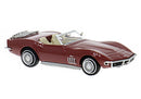 PREORDER Brekina HO 19994 1967-1973 Chevrolet Corvette C3, Assembled, Top Down (metallic brown)