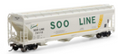 Athearn Genesis ATHG15438 HO ACF 4600 3-Bay Center Flow Hopper, SOO