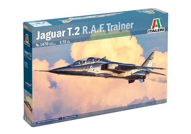 Italeri 1470 - SCALE 1 : 72 Jaguar T.2 R.A.F. Trainer