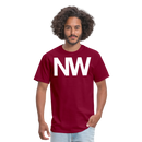 Norfolk & Western NW - Unisex Classic T-Shirt - burgundy