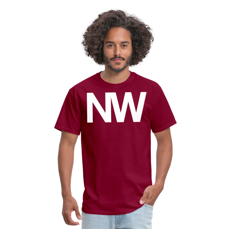 Norfolk & Western NW - Unisex Classic T-Shirt - burgundy
