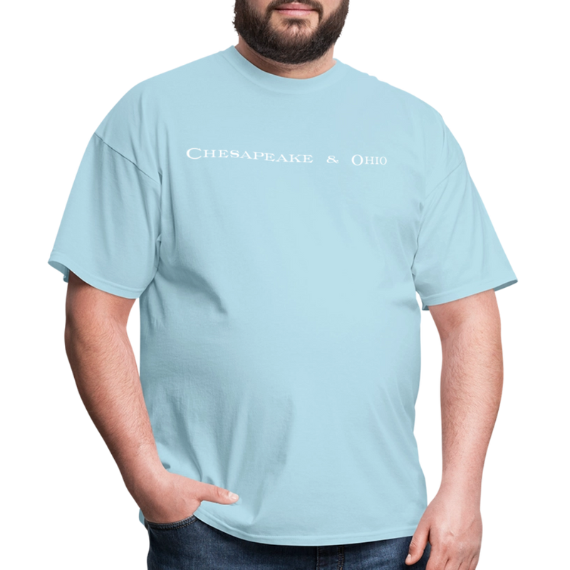 Chesapeake & Ohio - Unisex Classic T-Shirt - powder blue