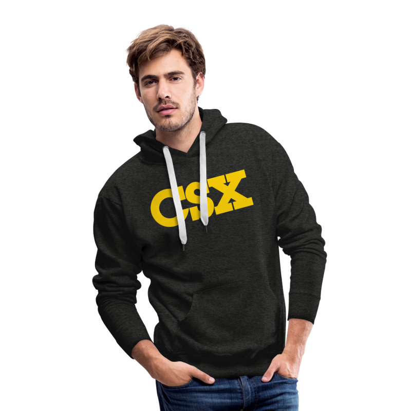 CSX - Men’s Premium Hoodie - charcoal grey