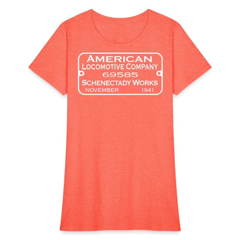 ALCO Builder's Plate - Women's T-Shirt - heather coral