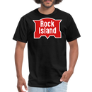 Rock Island Logo - Unisex Classic T-Shirt - black