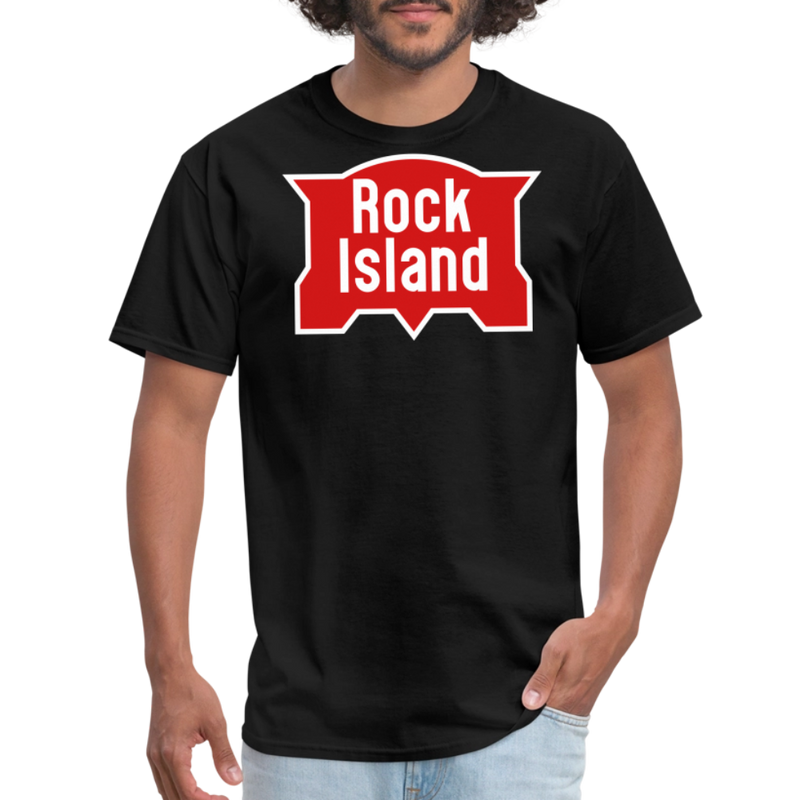 Rock Island Logo - Unisex Classic T-Shirt - black