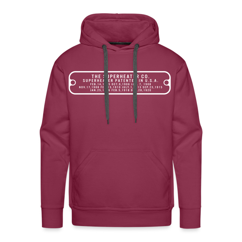 The Superheater Co - Men’s Premium Hoodie - burgundy