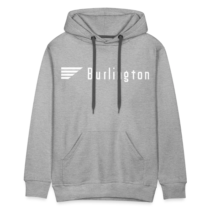 Burlington - Men’s Premium Hoodie - heather grey