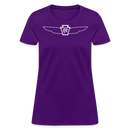 Pennsylvania Streamlined K4 Wings Herald - Women's T-Shirt - purple