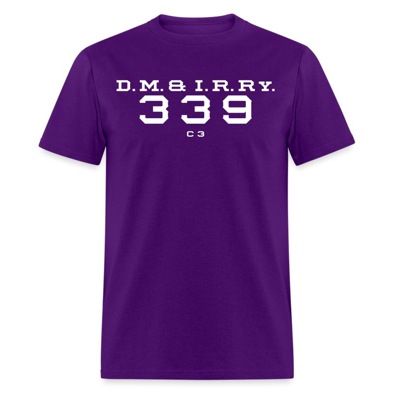 DM&IR Ry Cab Info - Unisex Classic T-Shirt - purple