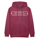 The Superheater Co - Men’s Premium Hoodie - burgundy